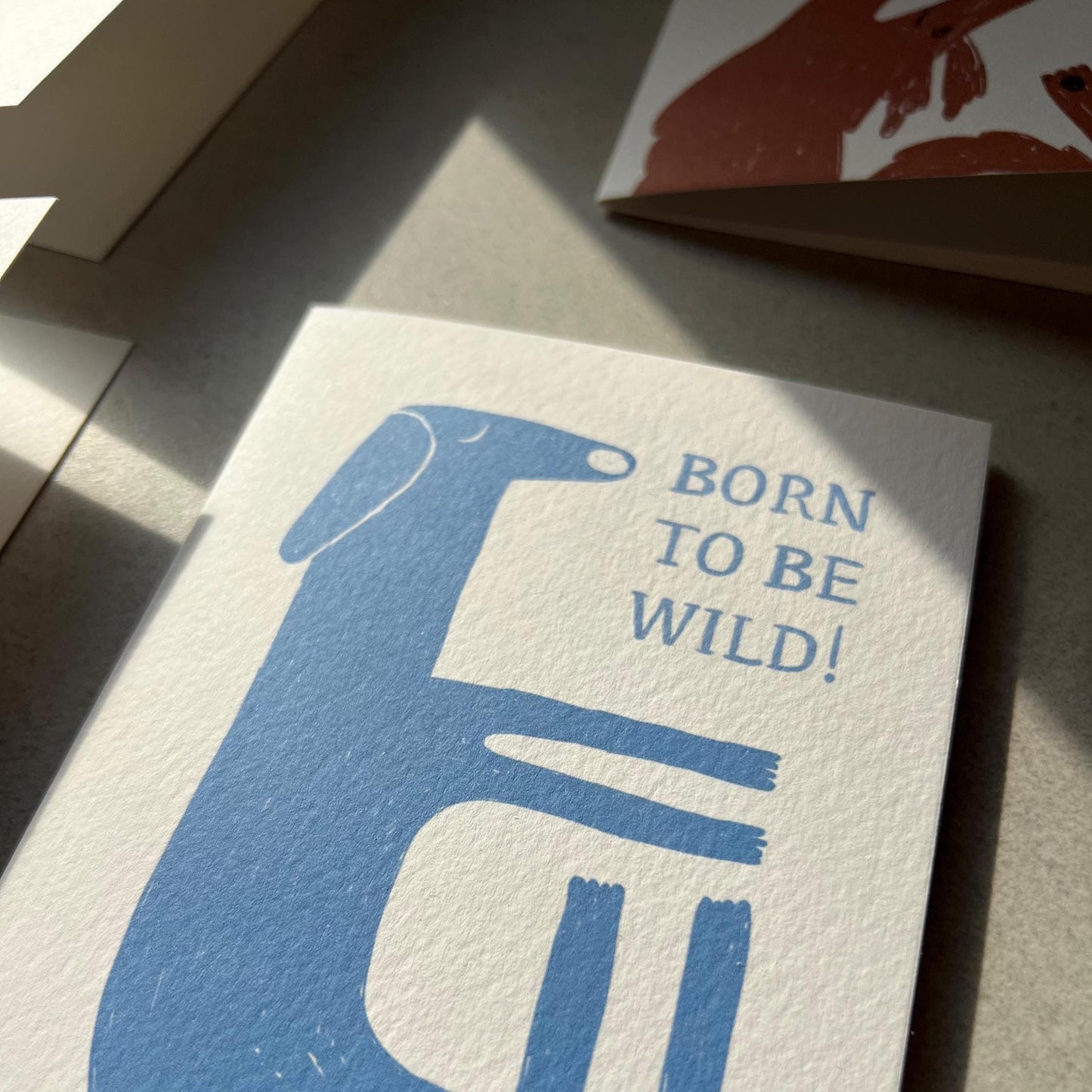 “Born to Be Wild” Greeting Card
