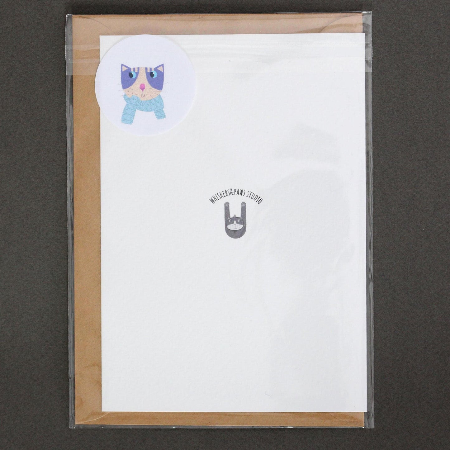 Sneaky Smiling Dog Greeting Card